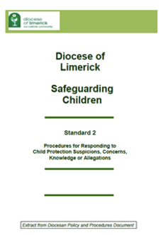 Standard 2 - Procedures for Responding to Child Protection Suspicions, Concerns, Knowledge or Allegations